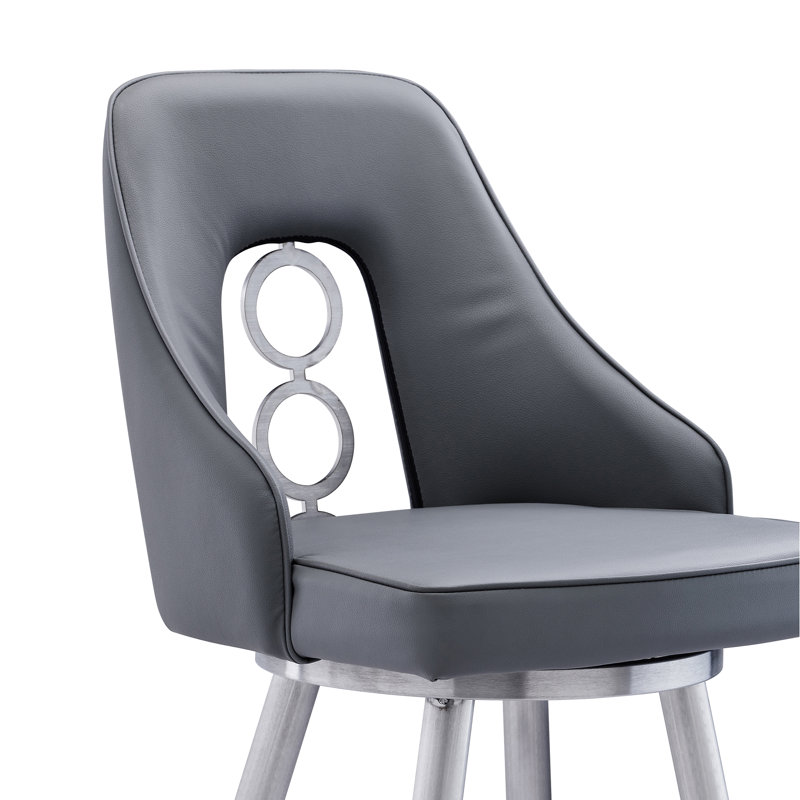 Red Barrel Studio® Annabel Swivel Stool & Reviews Wayfair